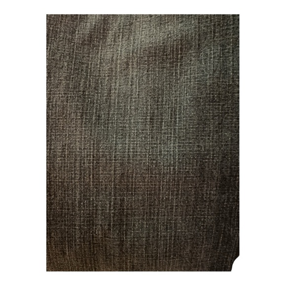 COLDWATER CREEK jeans, size 12, faded black wash, straight leg, high waist. - Picture 6 of 7